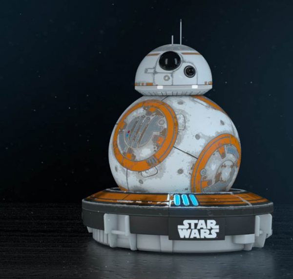battle worn bb 8 droid with force band by sphero