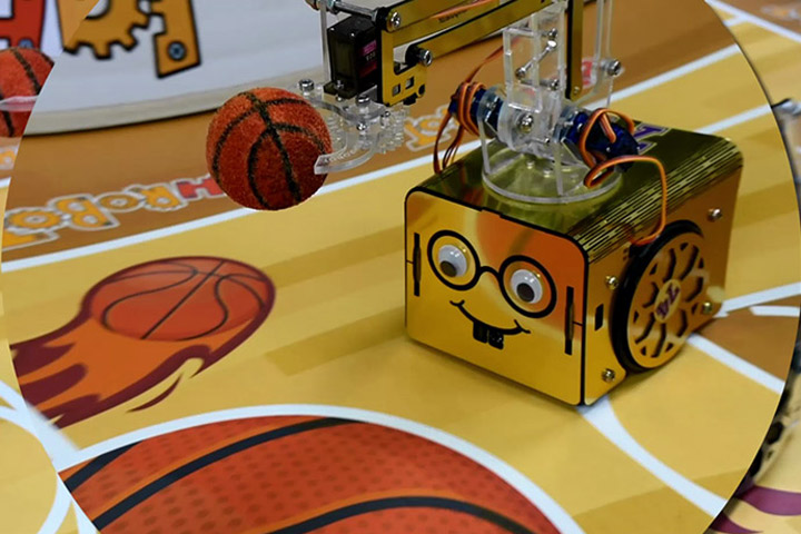 بسکتبال رباتیک ربات ورزشکار