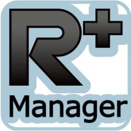 لوگو نرم افزار R+ Manager